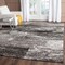 Safavieh Adirondack Power Loomed Rectangle Rug- Silver - Black- 6 x 9 ft. ADR112A-6 - alternate 4